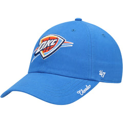 Oklahoma City Thunder '47 Women's Miata Clean Up Logo Adjustable Hat Blue - 47 brand