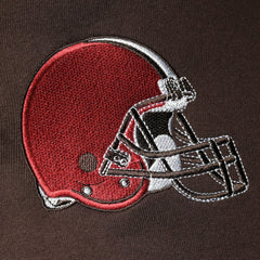 Cleveland Browns Starter Playoffs Color Block Full-Zip Hoodie - Brown/Orange Hoodies