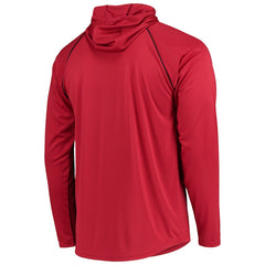 Arizona Cardinals Starter Raglan Long Sleeve Hoodie T-Shirt - Cardinal Hoodies