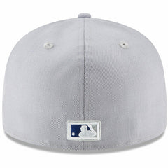 Los Angeles Dodgers New Era Cooperstown Collection Logo 59FIFTY Fitted Hat - Gray Hats