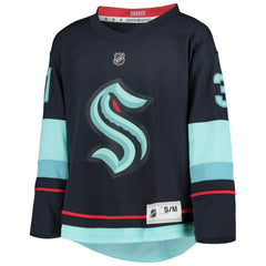 Philipp Grubauer Seattle Kraken Youth Home Replica Player Jersey - Deep Sea Blue | US 4278183