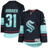 Philipp Grubauer Seattle Kraken Youth Home Premier Player Jersey - Deep Sea Blue | US 4278246