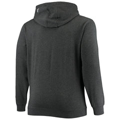 Cleveland Browns New Era Big & Tall Primary Logo Pullover Hoodie - Charcoal Hoodies