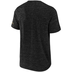 New Orleans Saints NFL x Darius Rucker Collection Slub Henley T-Shirt - Black T-shirts
