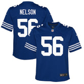 Quenton Nelson Indianapolis Colts Youth Game Jersey - Royal Jerseys