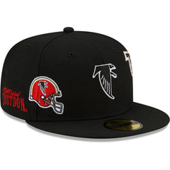 Atlanta Falcons New Era Just Don 59FIFTY Fitted Hat - Black Hats