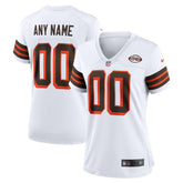 Cleveland Browns Women's 1946 Collection Alternate Custom Jersey - White Jerseys