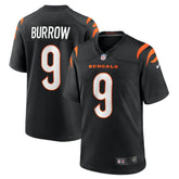 Joe Burrow Cincinnati Bengals Player Game Jersey - Black Jerseys