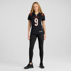 Joe Burrow Cincinnati Bengals Women's Player Game Jersey - Black Jerseys