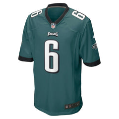 DeVonta Smith Philadelphia Eagles Player Game Jersey - Midnight Green Jerseys