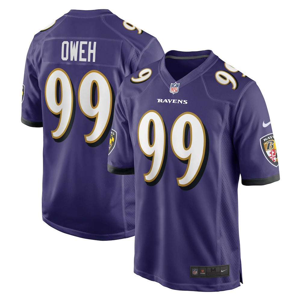 Odafe Oweh Baltimore Ravens Game Jersey - Purple Jerseys