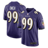 Odafe Oweh Baltimore Ravens Game Jersey - Purple Jerseys