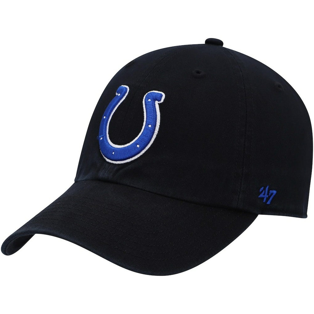 Indianapolis Colts '47 Clean Up Alternate Adjustable Hat - Black Hats