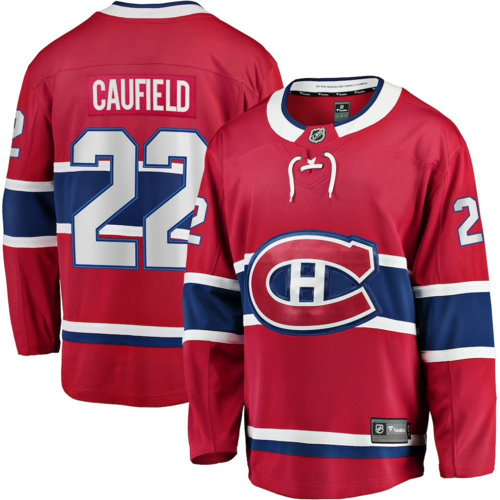 Cole Caufield Montreal Canadiens Fanatics Home Breakaway Replica Jersey - Red | US 4302471