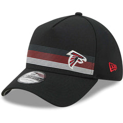 Atlanta Falcons New Era Flawless Stripe 39THIRTY Flex Hat - Black Hats