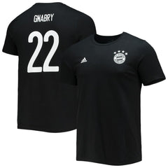 Serge Gnabry Bayern Munich Amplifier Name & Number T-Shirt Black - Adidas for sale