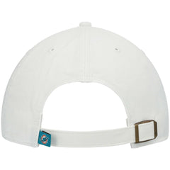 Miami Dolphins '47 Clean Up Adjustable Hat - White Hats