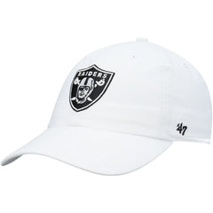 Las Vegas Raiders '47 Clean Up Adjustable Hat - White Hats