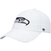 Seattle Seahawks '47 Clean Up Adjustable Hat - White Hats