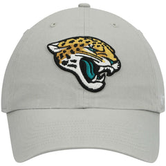 Jacksonville Jaguars '47 Logo Clean Up Adjustable Hat - Gray Hats