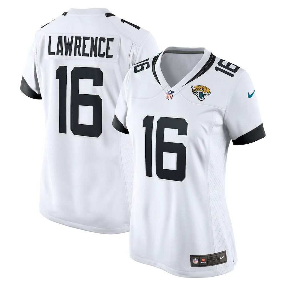 Trevor Lawrence Jacksonville Jaguars Women's Game Jersey - White Jerseys