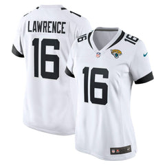 Trevor Lawrence Jacksonville Jaguars Women's Game Jersey - White Jerseys