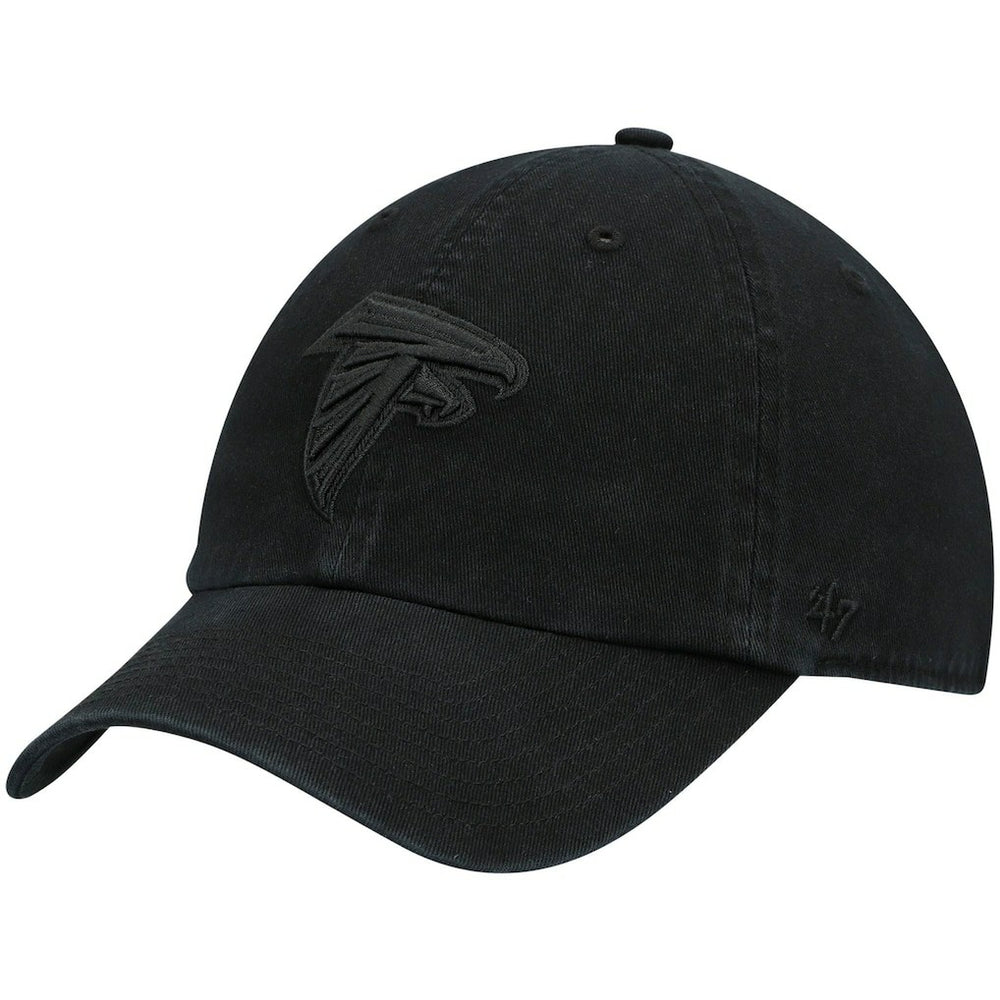 Atlanta Falcons '47 Team Tonal Clean Up Adjustable Hat - Black Hats