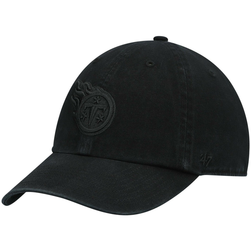 Tennessee Titans '47 Team Tonal Clean Up Adjustable Hat - Black Hats