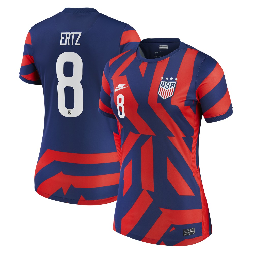 Julie Ertz USWNT Women's 2021/22 Away Vapor Match Player Jersey Blue - Nike on sale