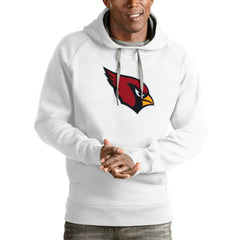 Arizona Cardinals Antigua Victory Pullover Hoodie - White Hoodies