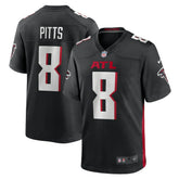 Kyle Pitts Sr. Atlanta Falcons Youth Game Jersey - Black Jerseys