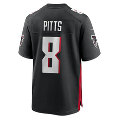 Kyle Pitts Atlanta Falcons Game Jersey - Black Jerseys