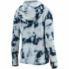 Tennessee Titans New Era Women's Tie-Dye Fleece Full-Zip Hoodie - Navy Hoodies