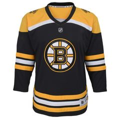Boston Bruins Youth Home Replica Custom Jersey - Black | US 4328536