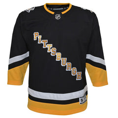 Pittsburgh Penguins Youth 2021/22 Alternate Premier Jersey - Black | US 4331231