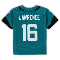 Trevor Lawrence Jacksonville Jaguars Preschool Game Jersey - Teal Jerseys
