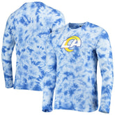 Los Angeles Rams New Era Tie-Dye Long Sleeve T-Shirt - Royal T-shirts