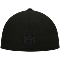 Atlanta Falcons New Era Black on Black Low Profile 59FIFTY II Fitted Hat - Black Hats