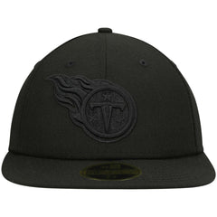 Tennessee Titans New Era Black on Black Low Profile 59FIFTY II Fitted Hat - Black Hats