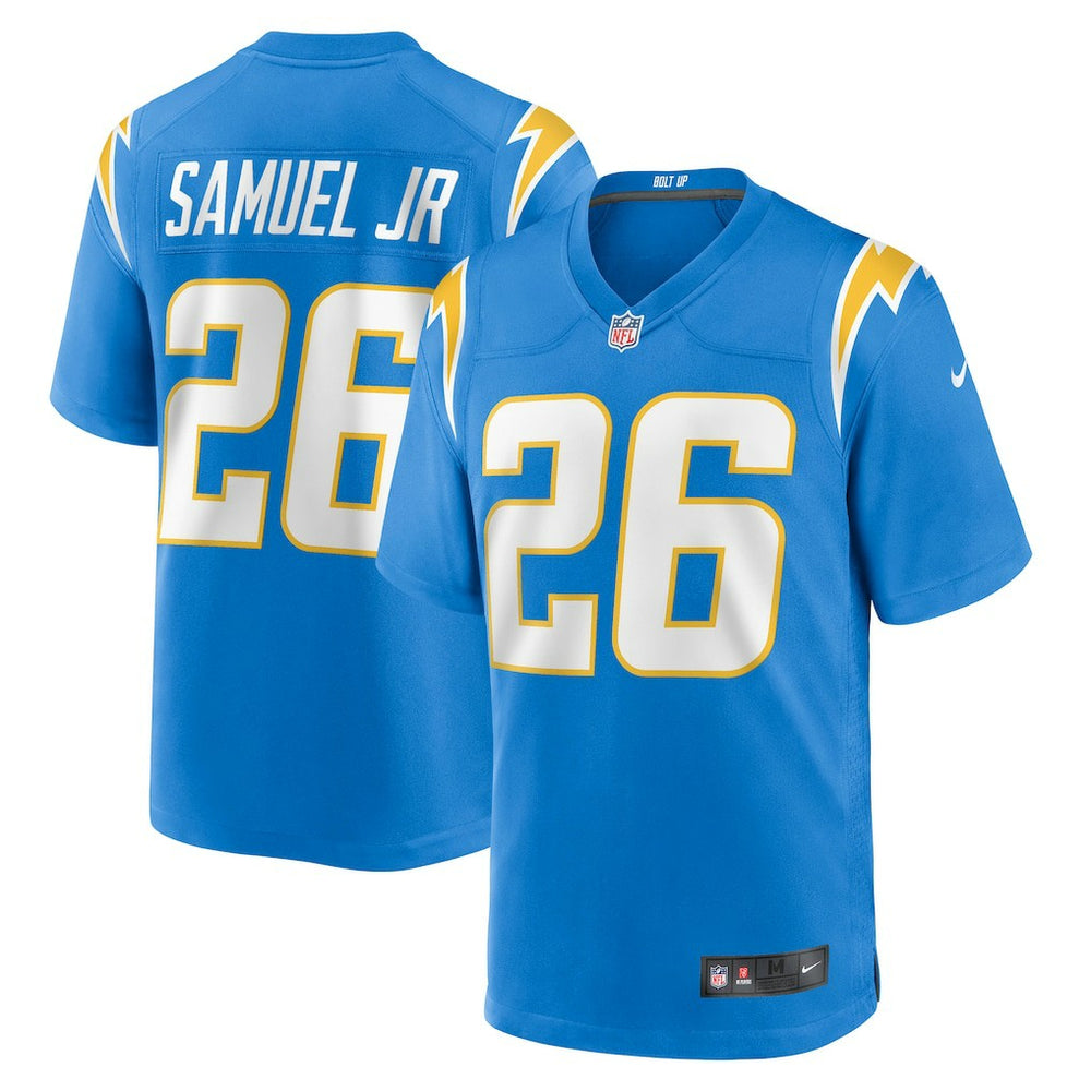 Asante Samuel Jr. Los Angeles Chargers Game Player Jersey - Powder Blue Jerseys