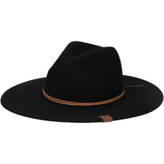 Seattle Seahawks New Era Women's Willow Wide Brim Fedora - Black