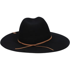 Seattle Seahawks New Era Women's Willow Wide Brim Fedora - Black