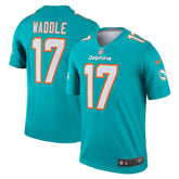 Jaylen Waddle Miami Dolphins Legend Player Performance Top - Aqua Tops