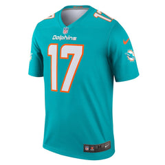 Jaylen Waddle Miami Dolphins Legend Player Performance Top - Aqua Tops