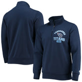 Tennessee Titans Starter Heisman Quarter-Zip Jacket - Navy Jackets