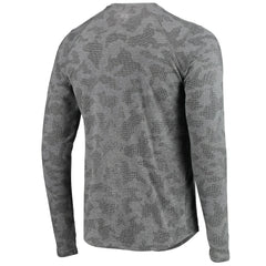 Cleveland Browns MSX by Michael Strahan Camo Performance Long Sleeve T-Shirt - Black T-shirts