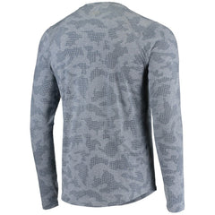 New England Patriots MSX by Michael Strahan Camo Performance Long Sleeve T-Shirt - Navy T-shirts