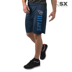 Tennessee Titans MSX by Michael Strahan Training Shorts - Navy Shorts