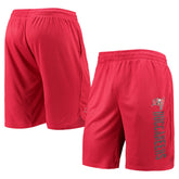 Tampa Bay Buccaneers MSX by Michael Strahan Training Shorts - Red Shorts