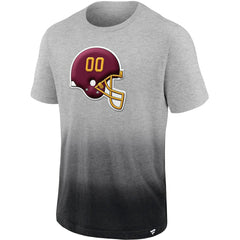 Washington Football Team Team Ombre T-Shirt - Heathered Gray/Black T-shirts